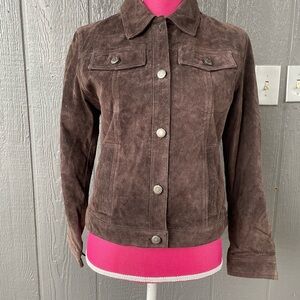 Northern Reflections Dark Brown Jean Jacket